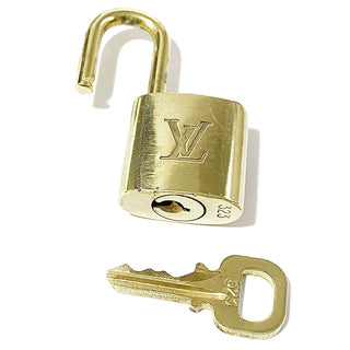 Louis Vuitton Cadenas Bag Charm Gold-plated