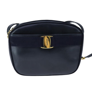 Salvatore Ferragamo Vala Shoulder Bag Leather