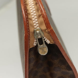 Celine Macadam Briefcase Canvas and leather