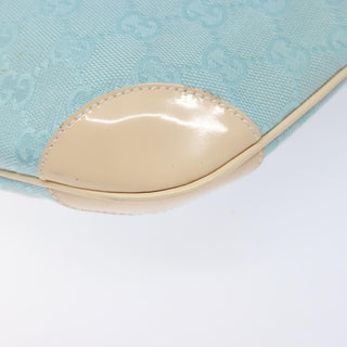 Gucci Vintage Zip Hobo GG Canvas and Patent