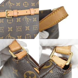 Louis Vuitton Musette Tango Handbag Monogram Canvas