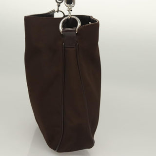 Gucci Vintage Bamboo Handle Tote Nylon