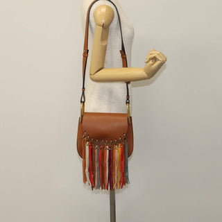 Chloe Multicolor Fringe Hudson Bag Leather