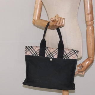 Burberry Nova Check Tote canvas check pattern