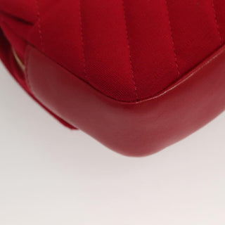 Chanel Classic Single Flap Bag Chevron Jersey