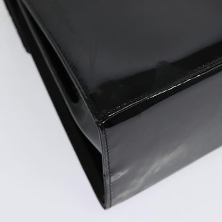 Salvatore Ferragamo Gancini Convertible Top Handle Bag Patent Leather