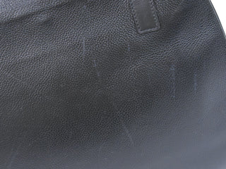 Celine Clasp Cabas Tote Leather