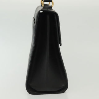 Celine Vintage Convertible Turnlock Top Handle Bag Leather