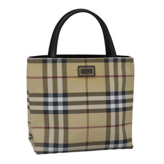 Burberry Nova Check Tote canvas check pattern