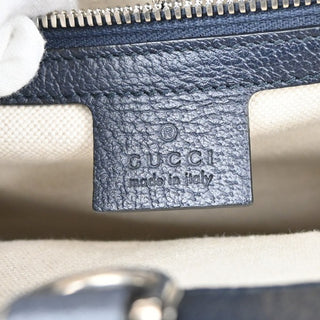 Gucci Structured Top Handle Open Tote GG Canvas