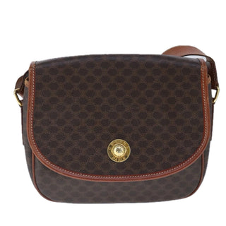 Celine Macadam Shoulder Bag PVC Leather