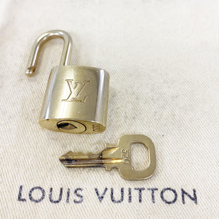 Louis Vuitton Cadenas Bag Charm Gold-plated