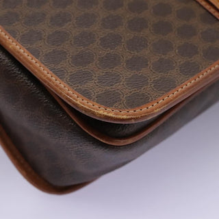 Celine Macadam Shoulder Bag PVC Leather