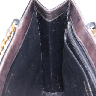 Chanel Vintage Chain Handle Tote Patent leather