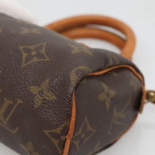 Louis Vuitton Speedy Mini HL Handbag Monogram Canvas