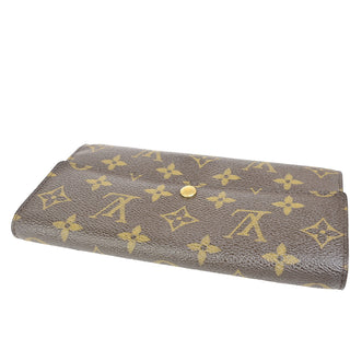 Louis Vuitton Vintage Sarah Wallet Monogram Canvas