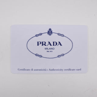 Prada Zip Organizer Wallet Leather