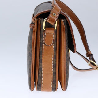 Celine Macadam Shoulder Bag PVC Leather