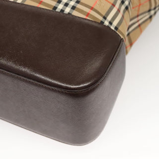 Burberry Nova Check Tote canvas check pattern