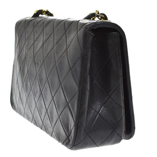 Chanel Vintage Full Flap Bag Quilted Lambskin