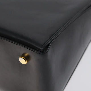 Salvatore Ferragamo Convertible Top Handle Bag Leather