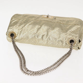 Chanel Drill Flap Bag Perforated Leather