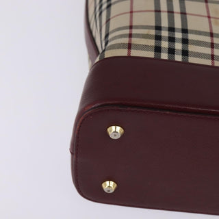 Burberry Nova Check Tote canvas check pattern