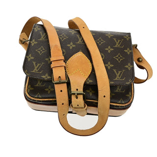 Louis Vuitton Cartouchiere Handbag Monogram Canvas