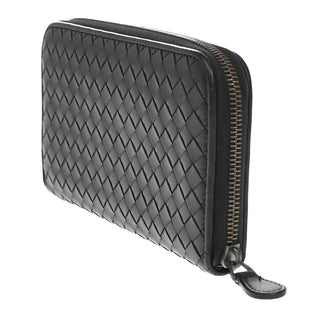 Bottega Veneta Intrecciato Long Zip  Wallet Leather
