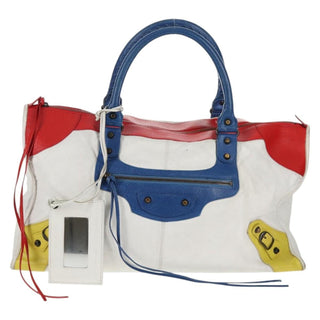 Balenciaga Work Classic Studs Bag Leather