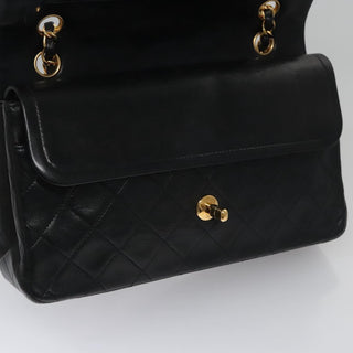 Chanel Vintage Classic Double Flap Bag Quilted Lambskin