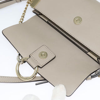 Chloe Faye Shoulder Bag Leather and Suede