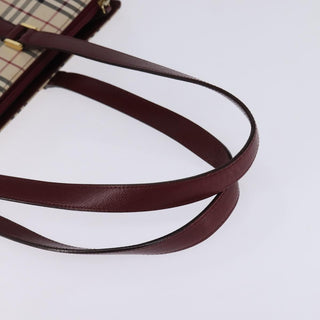 Burberry Nova Check Tote canvas check pattern