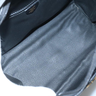 Celine Circle Logo Handbag Leather