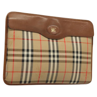 Burberry Nova check Pochette Canvas