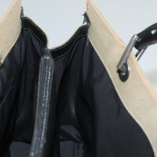 Gucci Vintage Bamboo Handle Tote Canvas