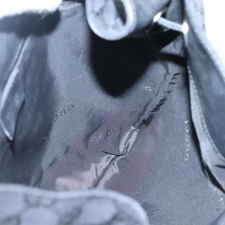 Gucci Miss Bamboo Bucket Bag GG Canvas