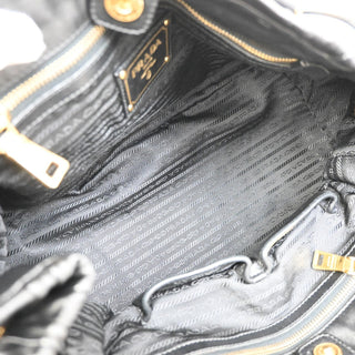 Prada Gaufre Convertible Satchel Tessuto