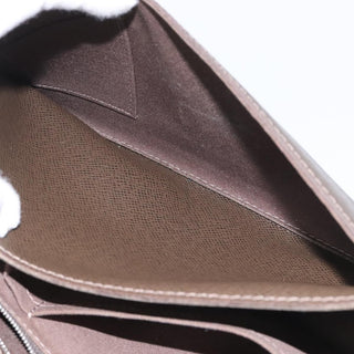 Louis Vuitton Belaia Clutch Taiga Leather