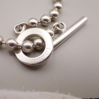 Gucci Ball chain bracelet Silver 925