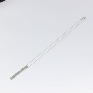 Tiffany & Co. Atlas Bar Pendant Necklace Silver 925