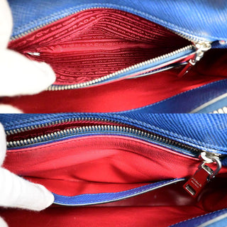 Prada Cuir Double Tote Saffiano Leather