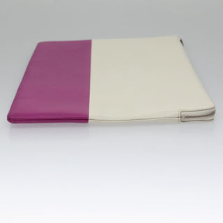 Celine Solo Pouch Bicolor Leather