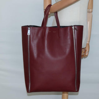 Celine Vertical Cabas Tote Leather