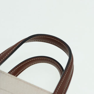 Burberry Freya Shopping Tote Canvas with Leather