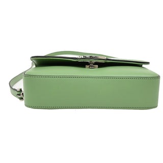 Gucci Petite GG Flap Shoulder Bag Leather