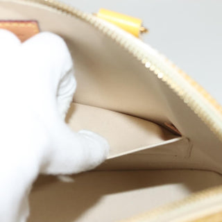 Louis Vuitton Alma Handbag Monogram Vernis