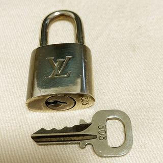 Louis Vuitton Cadenas Bag Charm Gold-plated