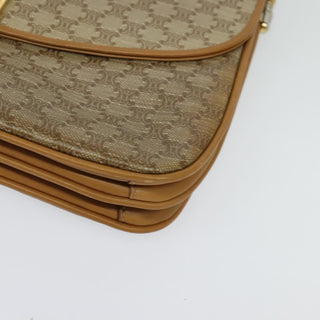 Celine Macadam Shoulder Bag PVC Leather