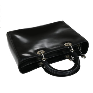 Christian Dior Vintage Lady Dior Patent Patent leather